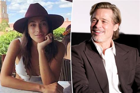 Actor Brad Pitt 59 Introduces Ines De Ramon 32 As His Girlfriend