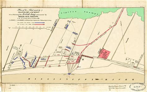Battle Of New Orleans Map