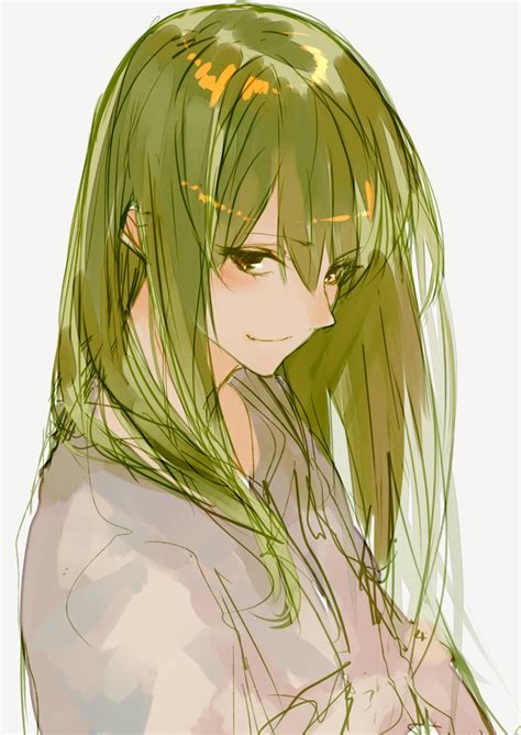 たき On Twitter In 2020 Anime Green Hair Anime Art Girl Anime