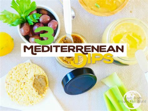 Foods From Around The World Vegan Mediterranean Dips Eat Yourself