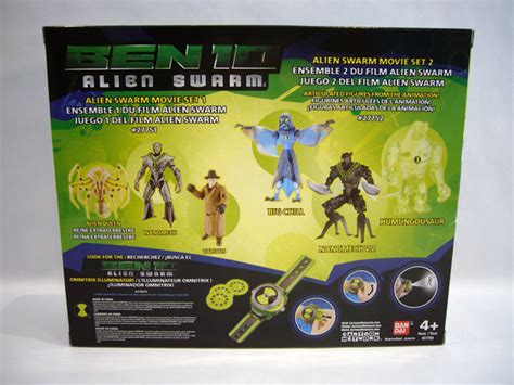 Review Bandai Ben 10 Alien Swarm Movie Set 2