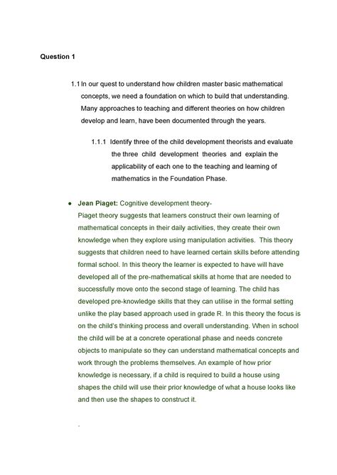 Fmt3701 Oct Nov 2021 Exam Question 1 1 In Our Quest To Understand