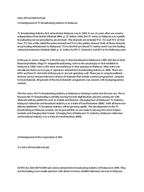 Ananda krishnan, senior executive of astro all asia network and maxis ralph marshall and three companies astro all asia networks, sun direct tv and maxis communications under prevention of corruption act in october 2011. Astro All Asia Network Plc | Subscription Business Model ...