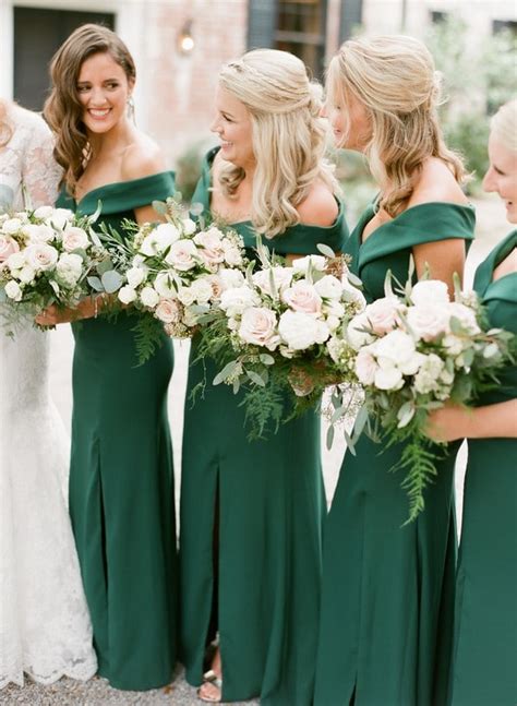 20 Hunter Emerald Green Wedding Color Ideas 2024