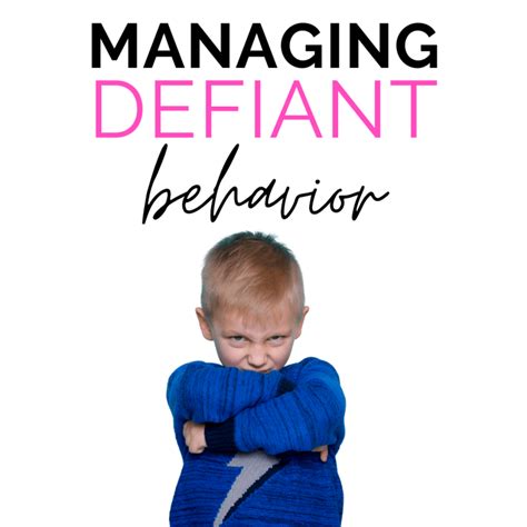 How To Manage Defiant Behavior In The Classroom Teaching With Heart