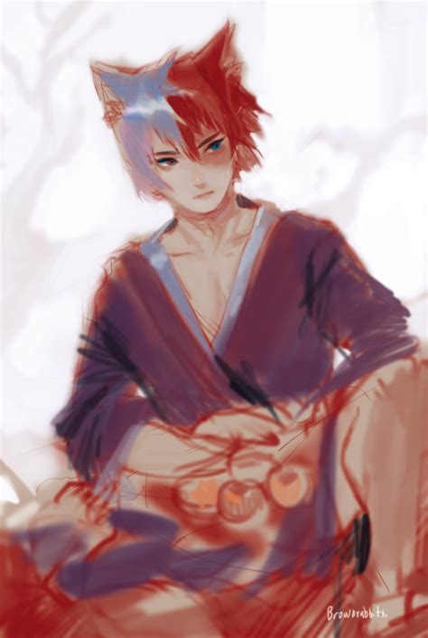 Anime Images Anime Fox Boy With Red Hair