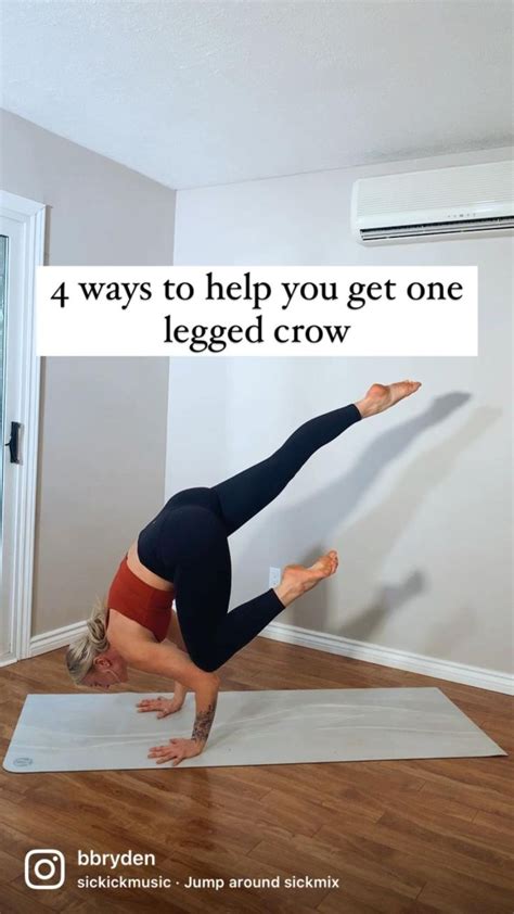Ways To Work On One Legged Crow Arm Balance With Brittany Bryden Yoga