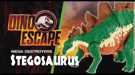 New Stegosaurus Mega Destroyers Jurassic World Camp Cretaceous Dino