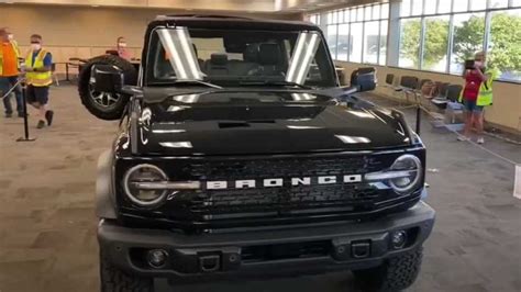 First Look At 2021 Ford Bronco In Shadow Black Is Seriously Sinister