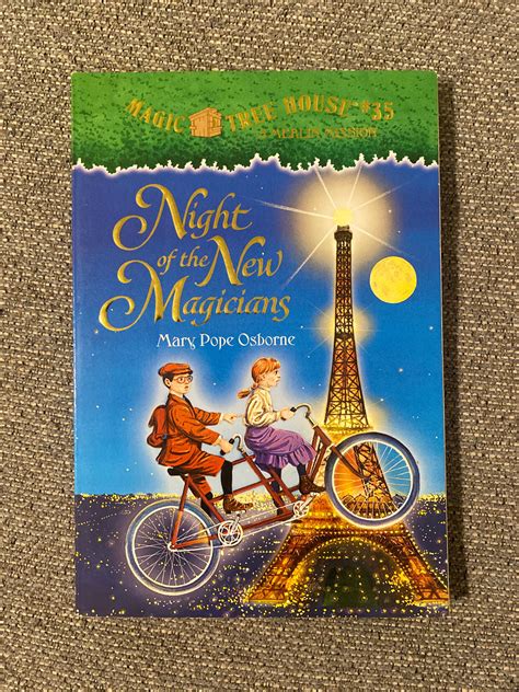 Night Of The New Magicians Magic Tree House 35