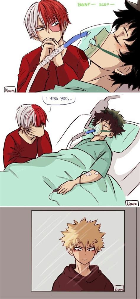 Bakugou And Midoriya Bakugou X Midoriya And Todoroki X Midoriya