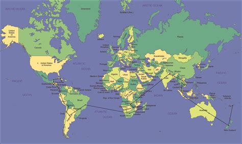 Accurate Map Of The World World Map Blank And Printable