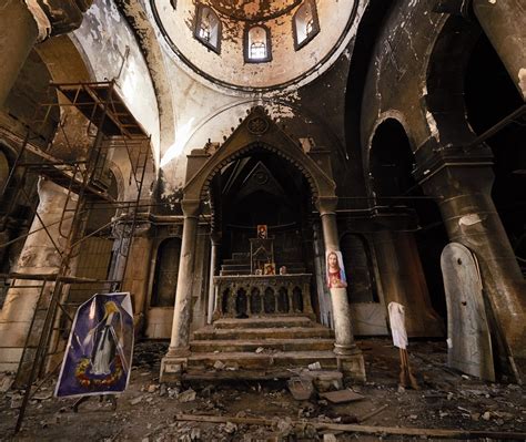 Restoration Of Church Desecrated By Isis Hailed As A Turning Point