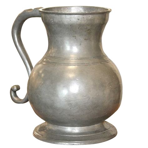 Pewter Pitcher Foxglove Antiques And Galleries