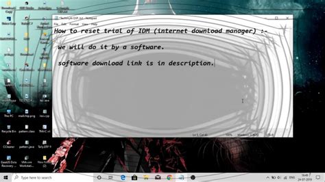 This program is an intellectual property of tonec inc. How to reset Trial of IDM (internet download manager) - YouTube