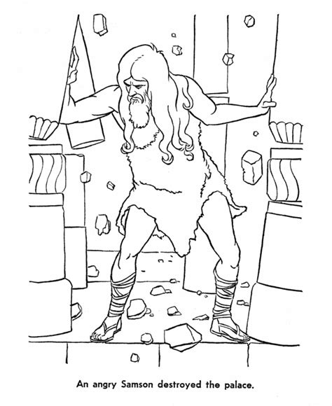 Coloring pages for kids samson and delilah bible coloring pages. Samson And Delilah Story Coloring Pages - Coloring Home