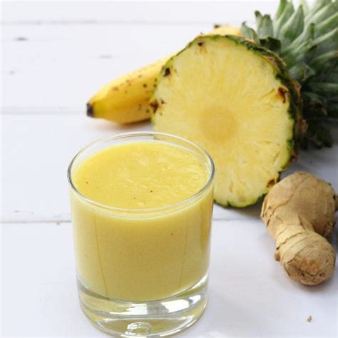 Tropical Ginger Smoothie To Keep You Healthy Searching For Spice