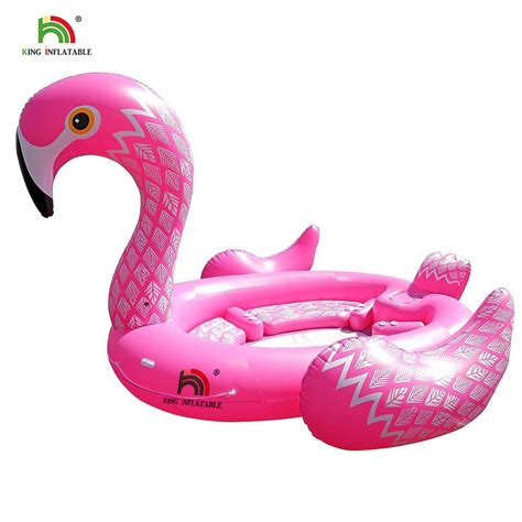 2019 New Design Pink Flamingo Inflatable Pool Float Inflatable Flamingo