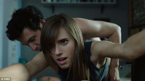 Allison Williams Strips Off For X Rated Scene In Girls Daily Mail Online