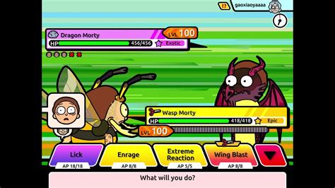 Pocket Mortys Multiplayer Pvp 16 Youtube