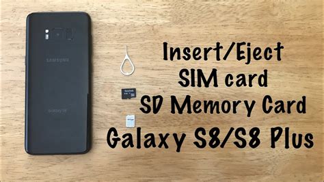 You may notice that for some apps, this option is grayed out though. How to insert/eject SIM / SD Memory card Galaxy S8/S8 plus - YouTube