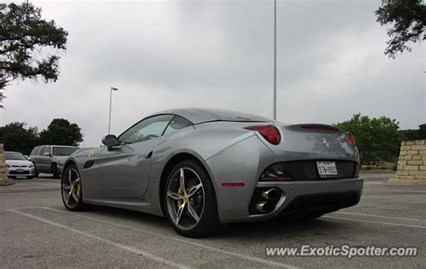 Maybe you would like to learn more about one of these? Ferrari California spotted in San Antonio, Texas on 04/24/2015