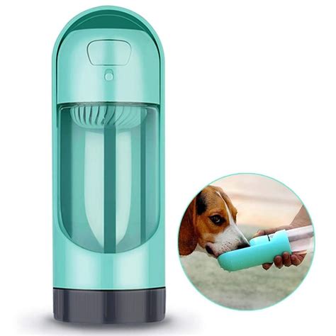 Portable Pet Water Bottle Dispenser Travel Dog Bowl Dog Water Bottle