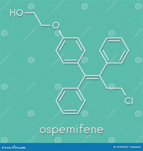 Ospemifene Dyspareunia Drug Molecule Used To Treat Pain During Sexual Intercourse Dyspareunia