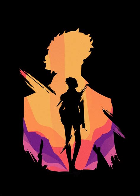 Silhouette Of Anime On Behance