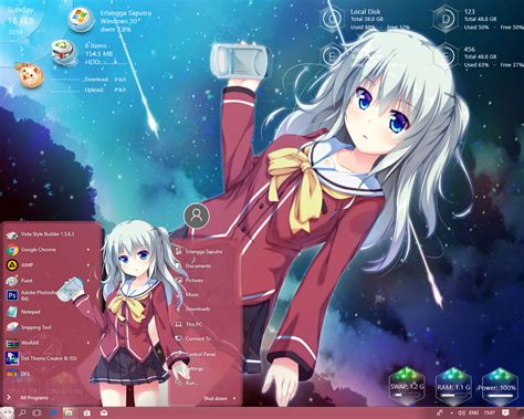 Windows 10 Themes Anime With Icons Linesrewa