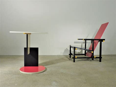 He left school at 11 to be apprenticed to his father and enrolled at night school before working as a draughtsman for c. "Red and Blue Chair" Gerrit Rietveld