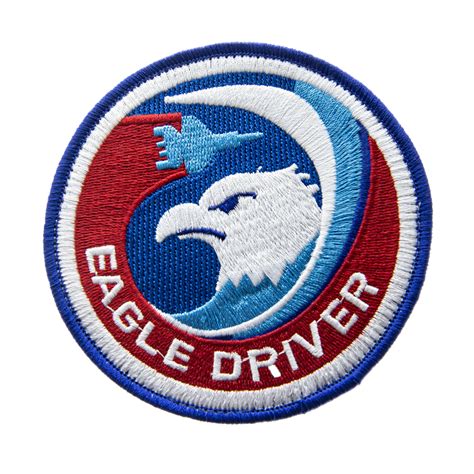 F 15c Eagle Driver Patch 4 Inch Flyboys