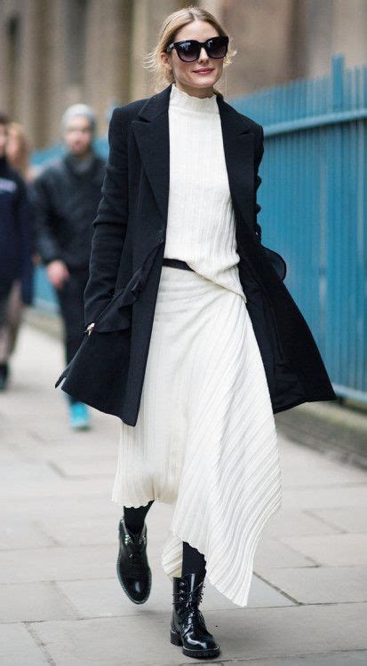 Pinterest Deborahpraha ♥️ Olivia Palermo Black And White Outfit