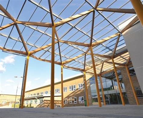 Glazed Canopy Structure Timber Framed And Wooden Buildings
