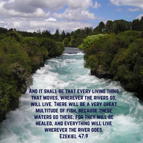 Ezekiel 479 And It Shall Be That Every Living Thing That Moves