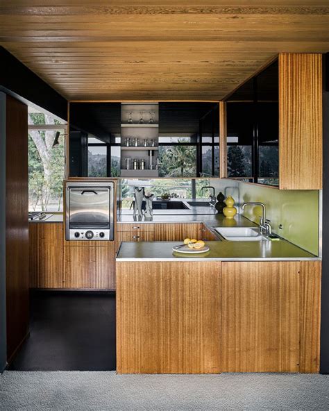 Richard Neutra Hollywood Home Restoration Pictures Modern Kitchen