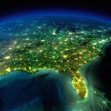 25 Incredible Images Of Earth At Night From Space By Nasa