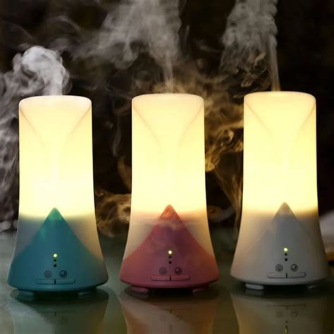 1set 60ml usb rechargeable mini essential oil diffuser household bedroom office ultrasonic aroma