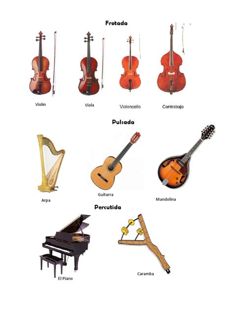 Instrumentos Musicales De Cuerda