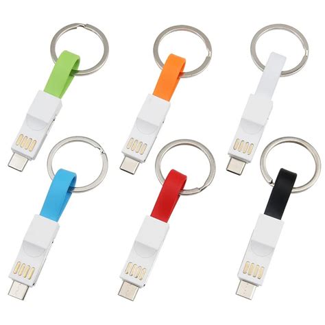 Discount 90 Offer 3 In 1 Portable Mini Keychain Usb Cable Micro Usb