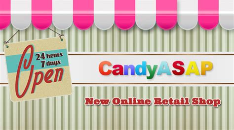 Brand New Online Shop Candyasap Taste Of Nature Inc