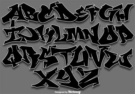 Gambar Graffiti Free Vector Art 5664 Downloads Alphabet Letters Gambar