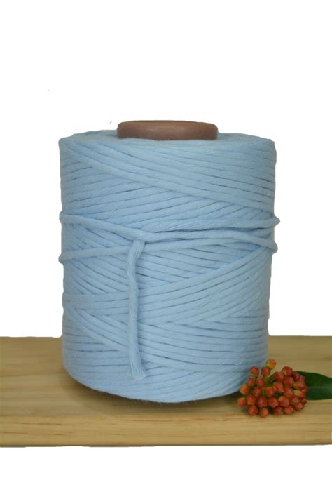 1kg 5mm 100 Pure Deluxe Macrame Cotton 1ply String Skyway Knot