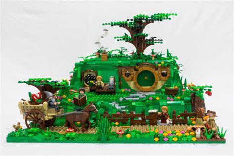 Lego Bag End Hobbit Moc Lego Bag Lego Projects Lego Hobbit