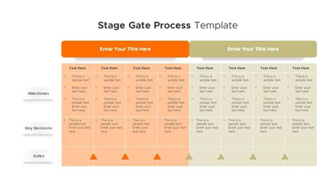 Stage Gate Plan Example Printable Templates