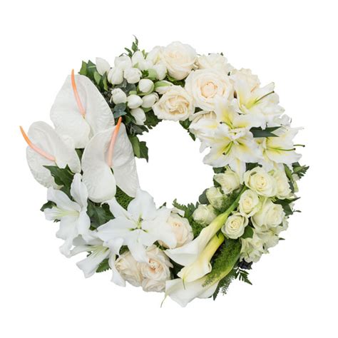 Wreath Funeral Tributes Order Funeral Flowers Online Amie Bone