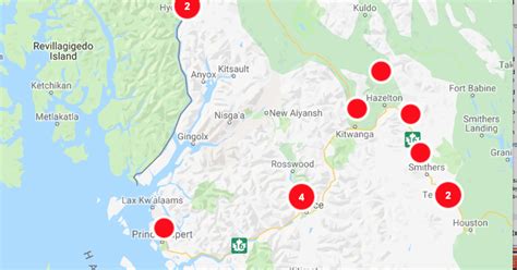 North Coast Review Bc Hydro Addressing Thirteen Different Outages