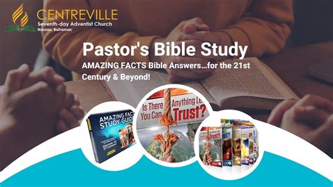 Pastors Bible Study Amazing Facts Bible Answers Series Promo Video