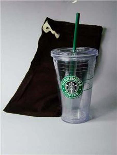 Starbucks Clear Cold Cup Grande Tumbler China Double Wall Cups And