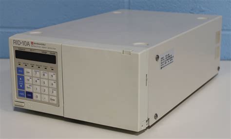 This chapter describes the check out of the agilent 1100 series refractive index detector using the agilent isocratic checkout sample. Shimadzu RID-10A Refractive Index Detector